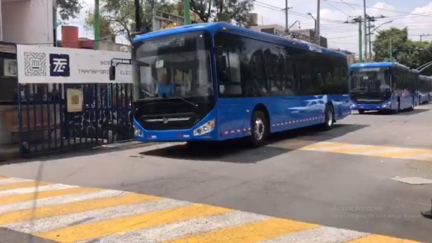 Llegan directamente desde China 6 unidades para dar servicio en el Tramo Elevado en CDMX