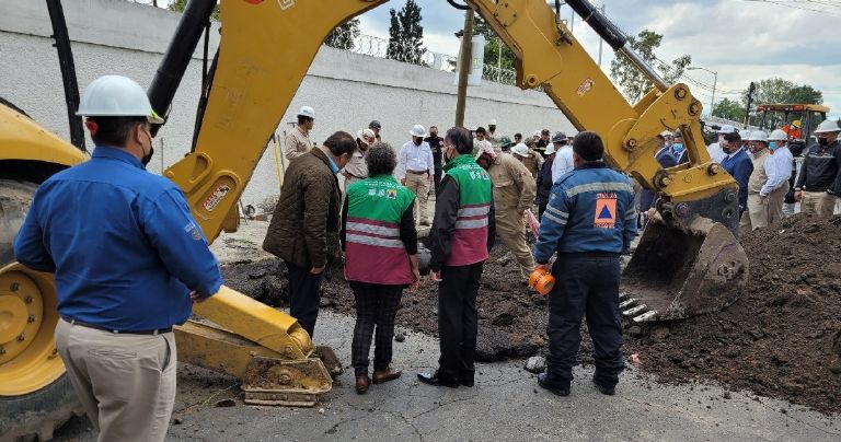 Toma de combustible en Iztacalco