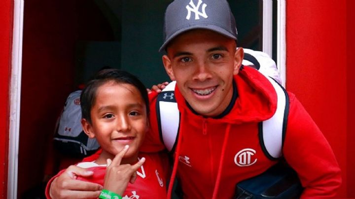 Después de hacerse viral, Yael, de 9 años, es el invitado especial del Toluca en juego vs Rayados