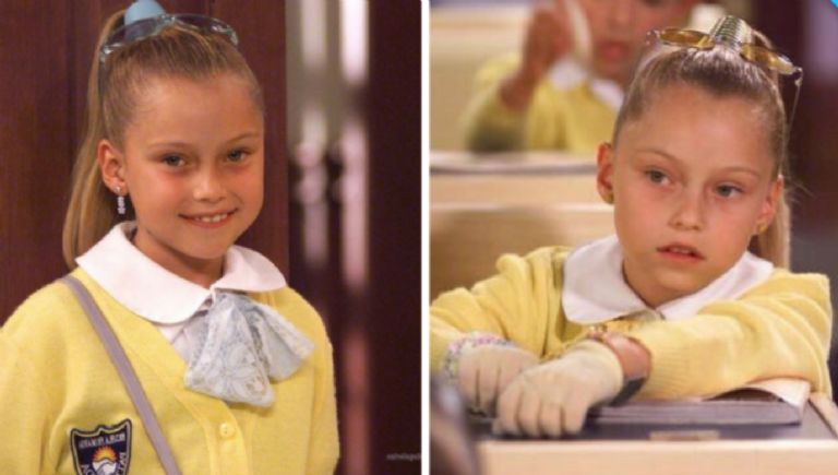 Natalia Juárez dio vida a 'Simoneta'