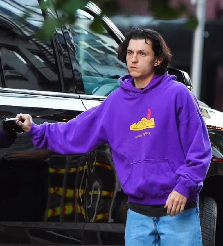 Tom Holland en las calles de Nueva York