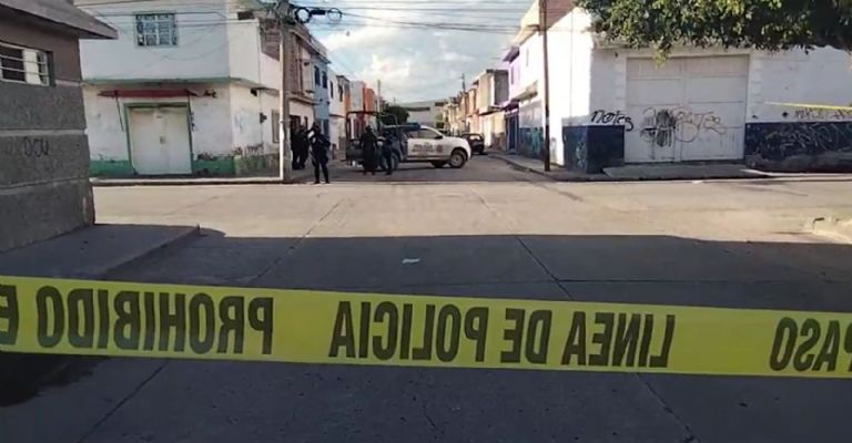 Acordonan el lugar del crimen