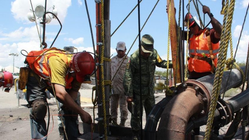 Avalan labores para rescatar a los 10 mineros atrapados en Coahuila: ¿Siguen vivos? AMLO responde