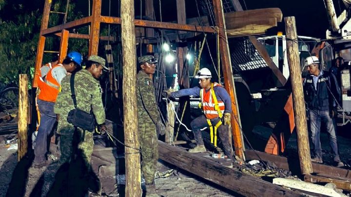 Rescate de mineros en Coahuila: Niveles de agua disminuyen; CNPC presenta próximas acciones