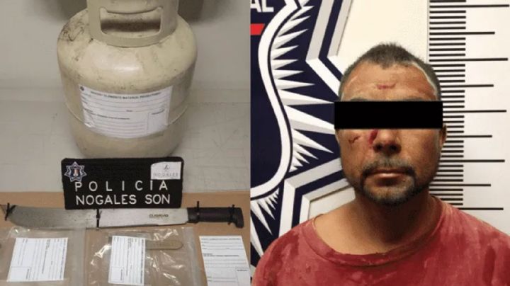 Nogales: Capturan a Saúl 'N' por tratar de explotar cilindro de gas y quemar gasolinera