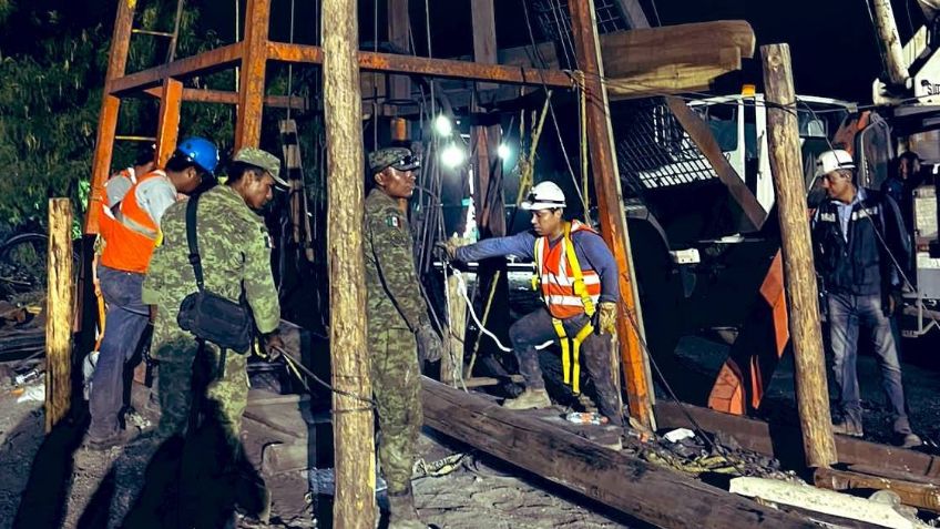 Rescate de mineros en Coahuila: Niveles de agua disminuyen; CNPC presenta próximas acciones