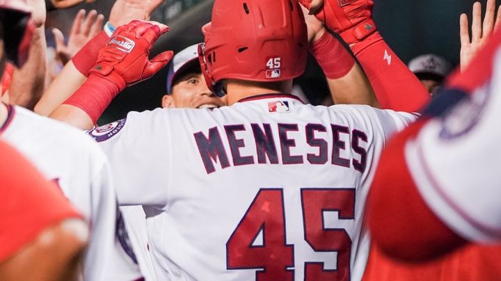 ¡Vaya estreno! Joey Meneses debuta en las Grandes Ligas y conecta de cuadrangular