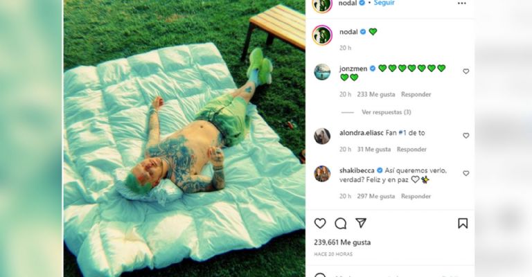 Nodal presume su nuevo 'look'