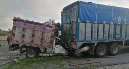 Brutal accidente en la carretera México-Puebla provocó la muerte de dos personas