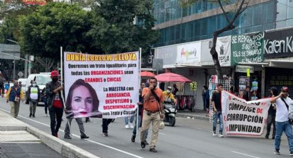 CDMX: Comerciantes marchan sobre 20 de noviembre; buscan el despido de una funcionaria