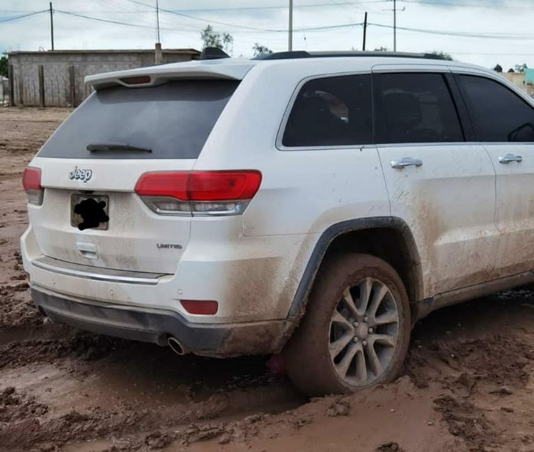 El vehículo con reporte de robo asegurado