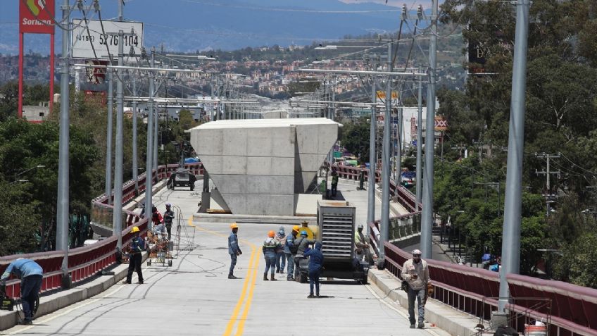 Cada vez más cerca: Las obras del Trolebús elevado reportan un avance total del 96%