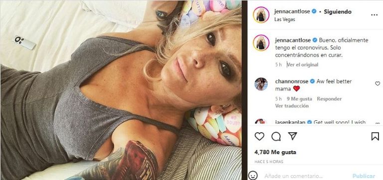 Publicación de Jenna Jameson