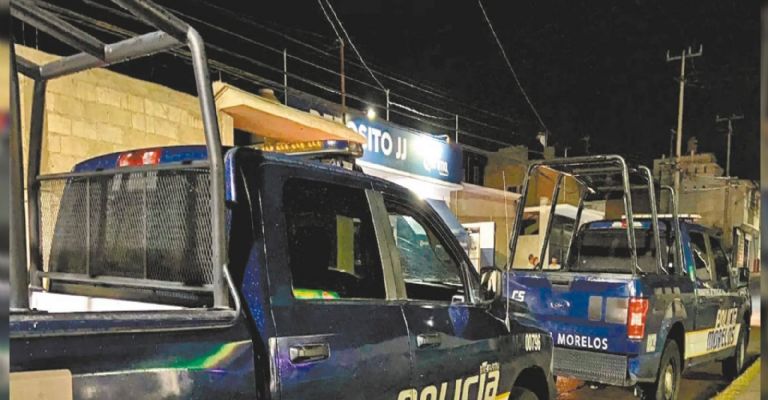 Autoridades llegan al sitio