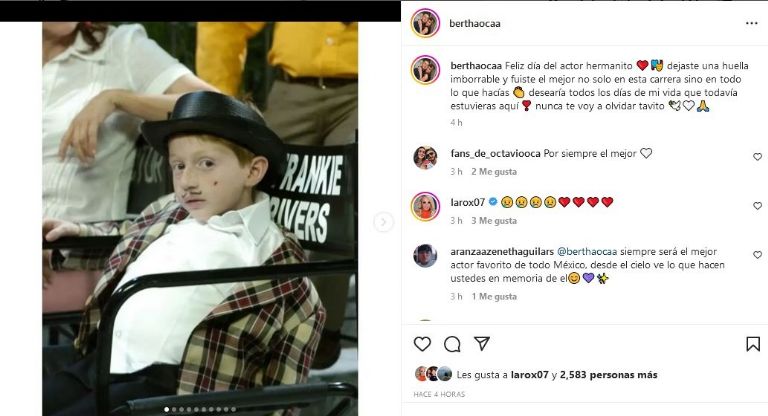 Publicación de Bertha Ocaña