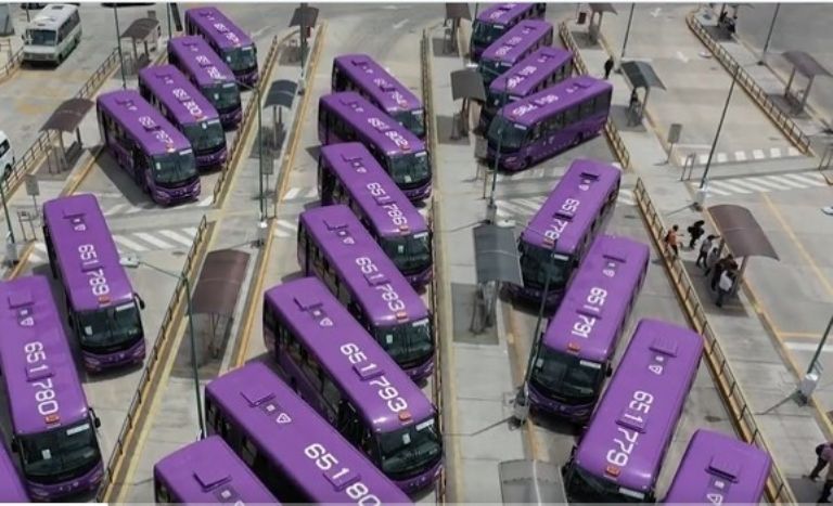 Nuevos autobuses de la GAM