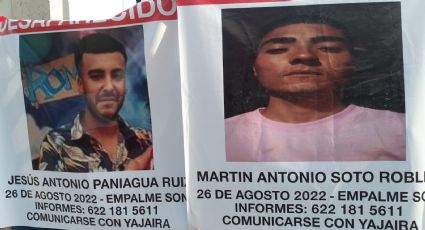 Sonora: Tras días desaparecidos, hallan a los jóvenes Jesús Antonio y Martín Antonio muertos