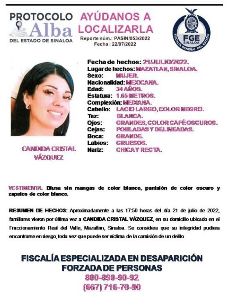 Cándida Cristal Vázquez 