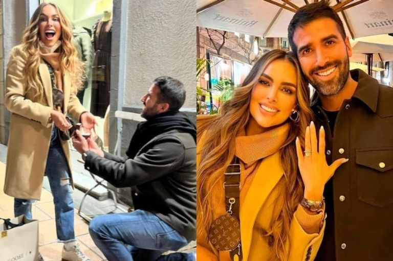 Sara Corrales se comprometió en Madrid