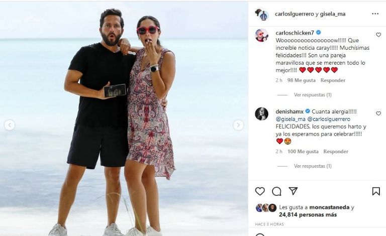 Carlos Guerrero será papá 