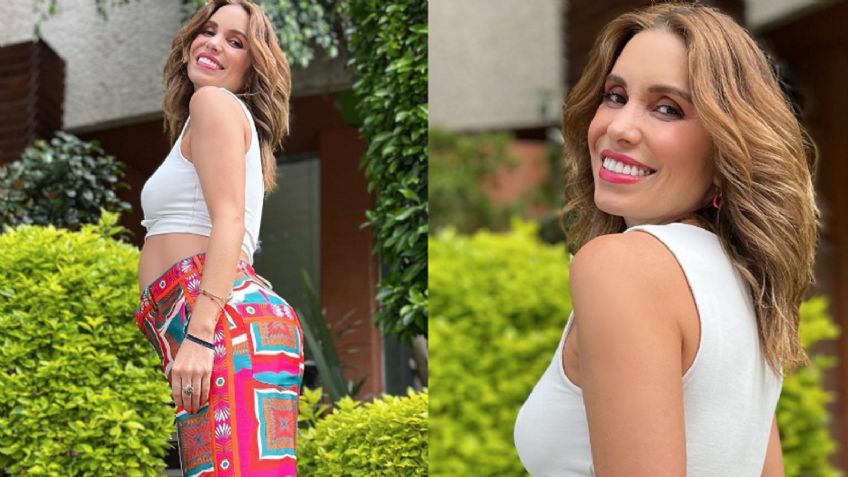 Andrea Escalona luce sus 21 semanas de embarazo desde Acapulco y enternece a todo Televisa