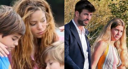 Mientras Shakira pide apoyo psicológico, Piqué ya presentó a su nueva novia con sus hijos