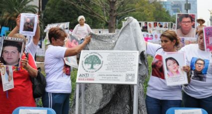 Tras protestas: nombran a Glorieta de la Palma como Glorieta de los desaparecidos en CDMX