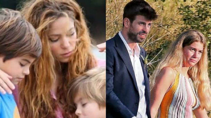 Mientras Shakira pide apoyo psicológico, Piqué ya presentó a su nueva novia con sus hijos