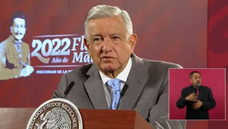 En la imagen, el presidente AMLO en su tradicional 'mañanera'. Foto: Internet