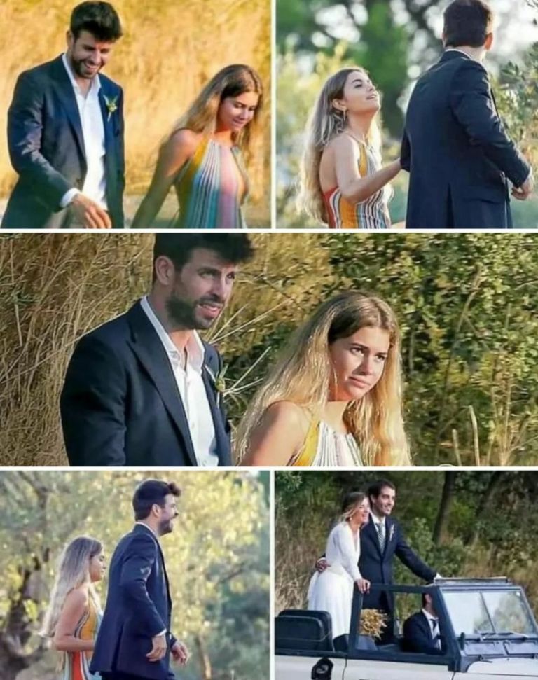 Piqué y Clara Chía 