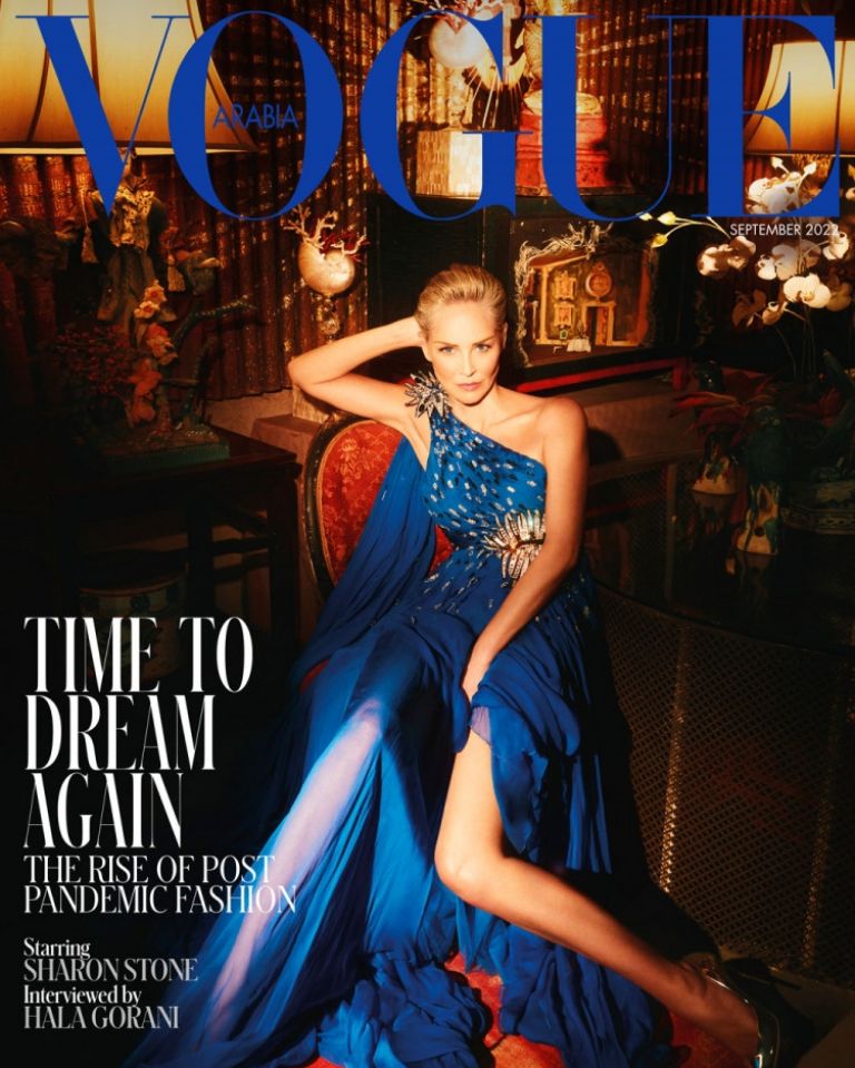 Sharon Stone en 'Vogue Arabia'