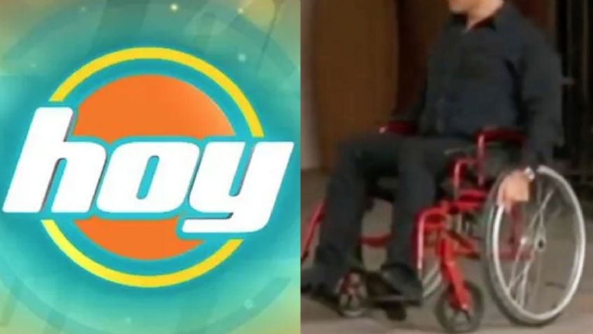 Ciego y en silla de ruedas: Tras perder exclusividad en Televisa, galán llega a 'Hoy' con protagónico