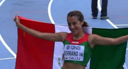 Orgullo mexicano: Karla Ximena Serrano se cuelga el oro en marcha del Mundial Sub-20