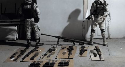 Golpe al crimen: Guardia Nacional decomisa fusiles, cargadores y cartuchos en playa El Machorro