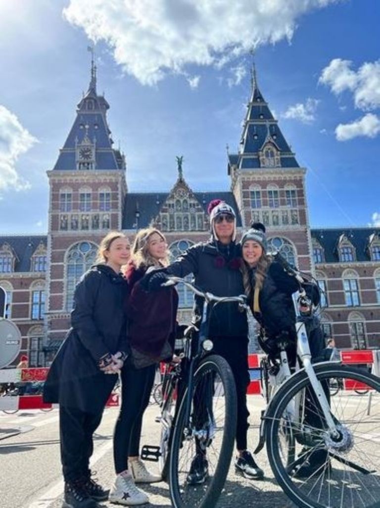 Familia de Andrea Legarreta en Holanda