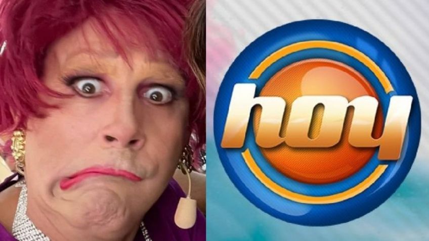 Se volvió mujer: Tras 30 años en Televisa y retiro de novelas, conductor llega a 'Hoy' desfigurado