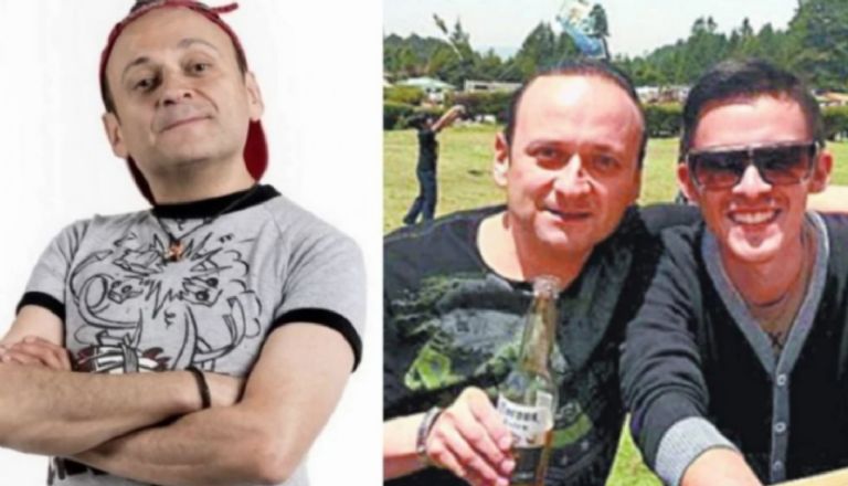 Lalo España en 'Vecinos' y con Ranferi Aguilar (QEPD)