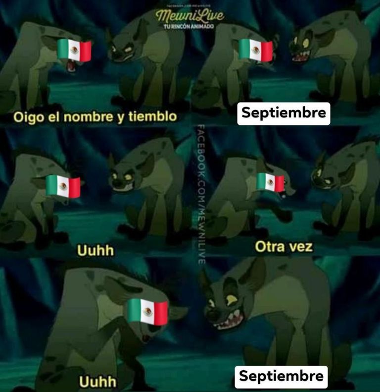 Internet y memes sobre sismos en septiembre. Foto: Twitter