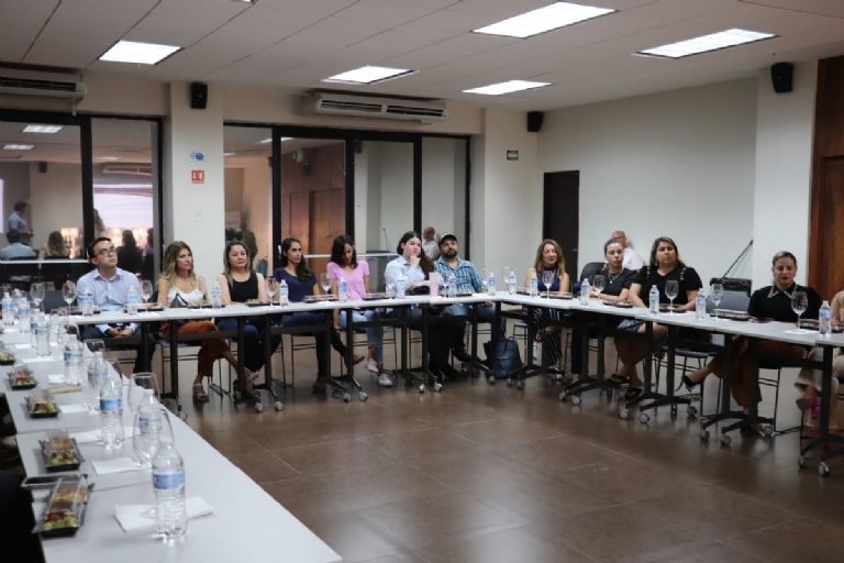 Los asistentes al evento en TecMilenio 