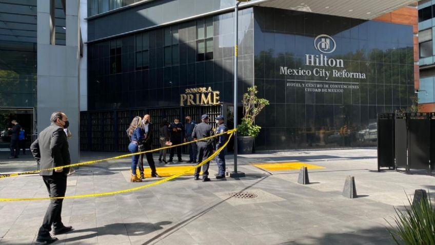 Macabro hallazgo: A las afueras de un hotel en el Centro, encuentran un masculino sin vida