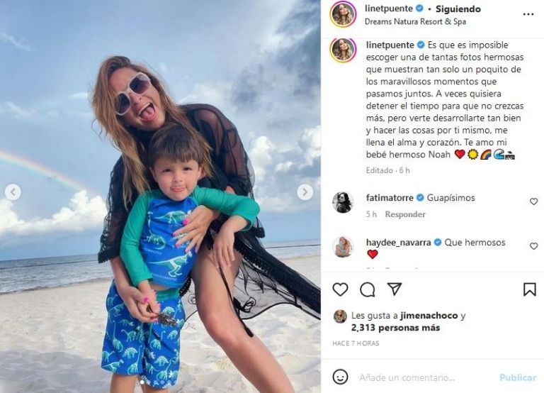 Publicación de Linet Puente