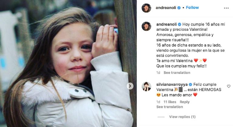 Instagram @andreanoli