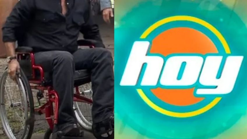 Ciego y en silla de ruedas: Tras 30 años en Televisa y kilos de más, famoso galán aparece en 'Hoy'