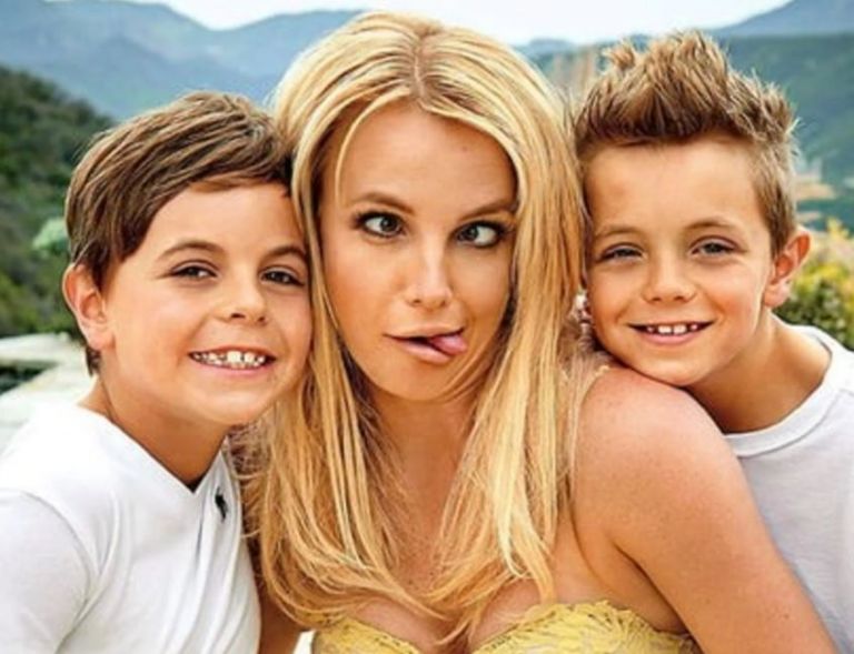 Britney Spears y sus hijos