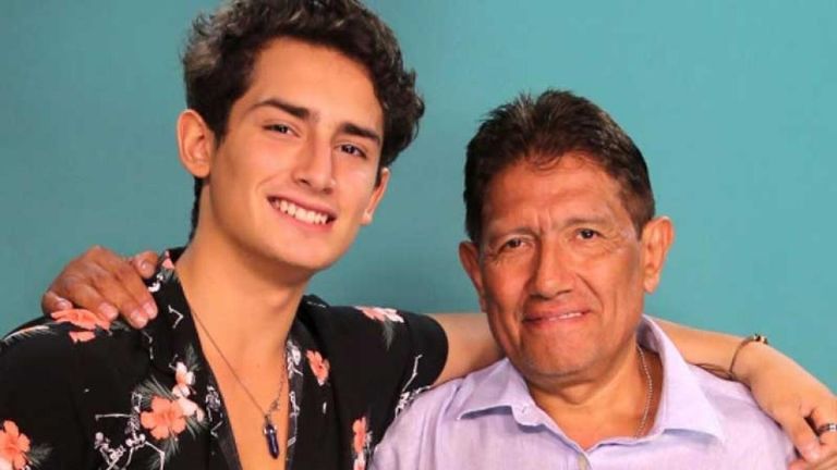 Emilio Osorio y su padre