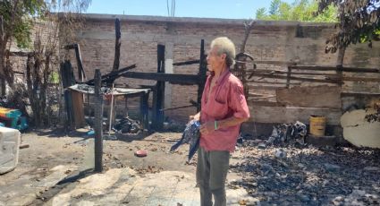 Tras perder su casa en un voraz incendio, familia pide ayuda en Ciudad Obregón