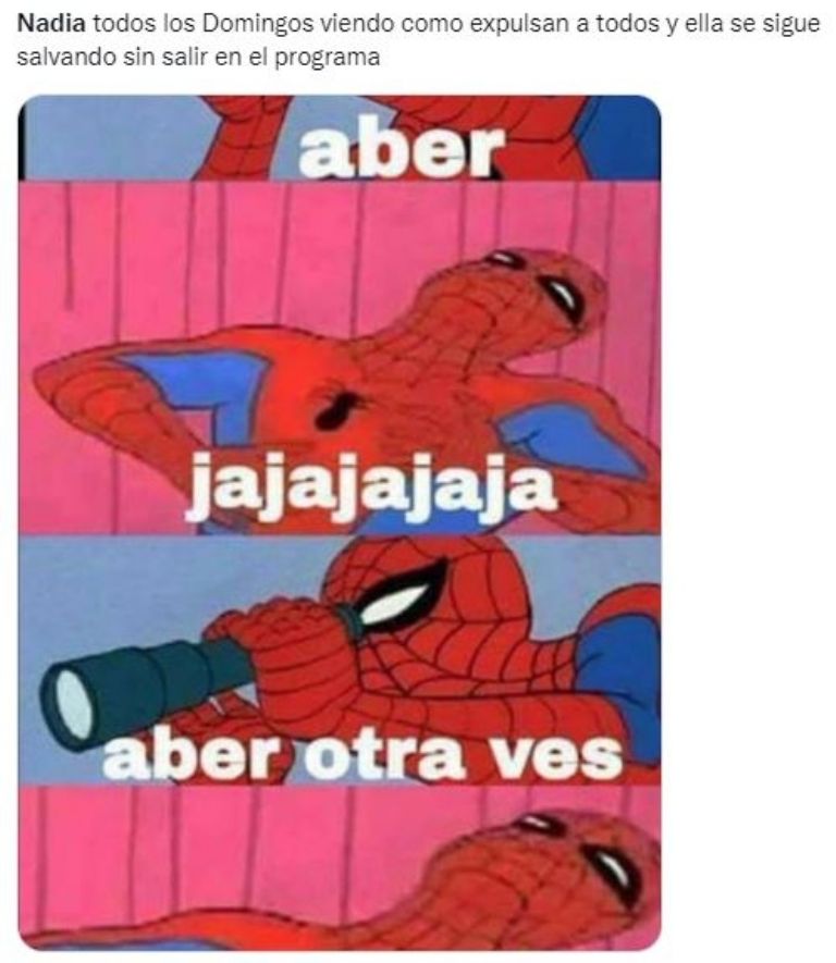 Nadia desata los memes por volver a faltar a 'MasterChef Celebrity'