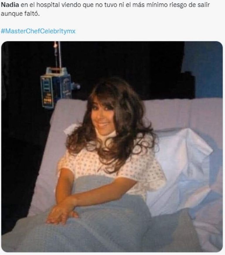 Nadia desata los memes por ausentarse de 'MasterChef Celebrity'