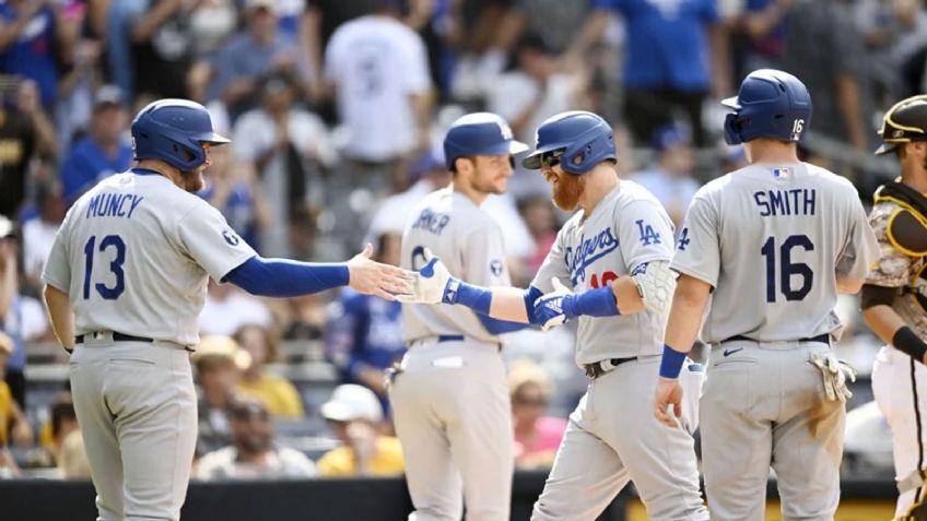 Al estilo de 'Magic Mike', peloteros de los Dodgers "festejan" la clasificación a la Postemporada