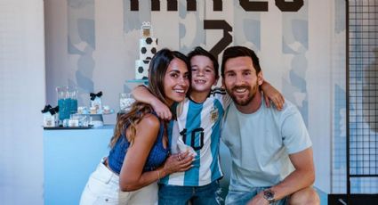 Argentino de corazón: Hijo de Lionel Messi celebra su cumpleaños con fiesta de la Albiceleste
